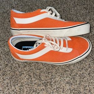 Vans - Orange Retro Old Skool Vans lightly worn